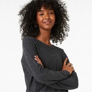 Outdoor Voices Cloudknit Shrunken Crew Longsleeve Sweatshirt